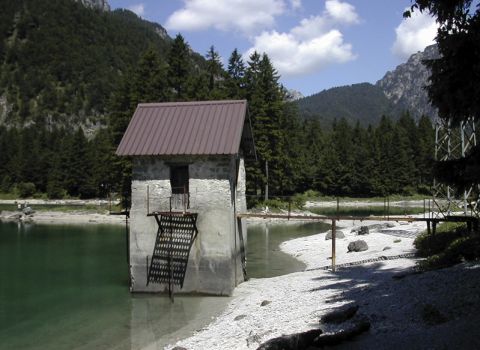 Project for refreshment and bathing facilities Lake of Raibl - Tarvisio (UD)