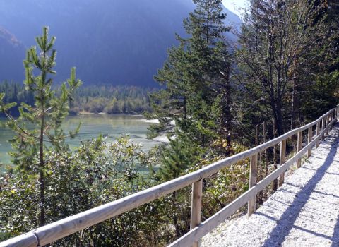 Realizzazione sentiero attrezzato  lungo il lago Raibl - Tarvisio (UD)