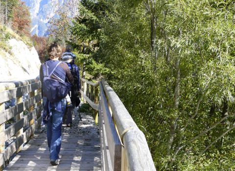 Realizzazione sentiero attrezzato  lungo il lago Raibl - Tarvisio (UD)