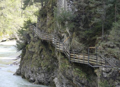 Ripristino sentiero storico nell’orrido del fiume Slizza - Tarvisio (UD)